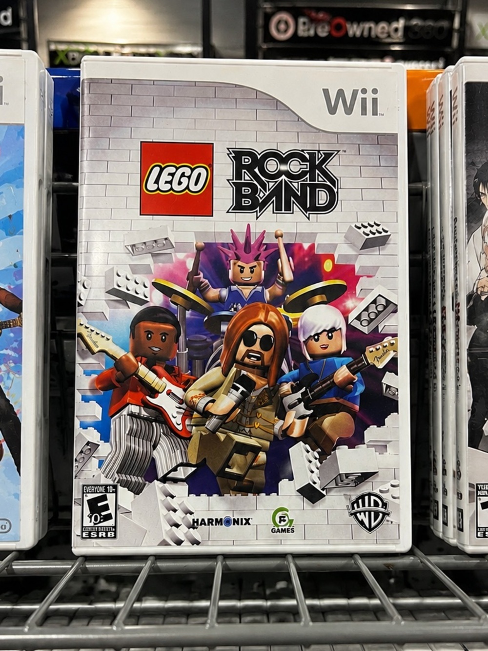 LEGO Rock Band Nintendo Wii Complete CIB Tested Working Manual Included